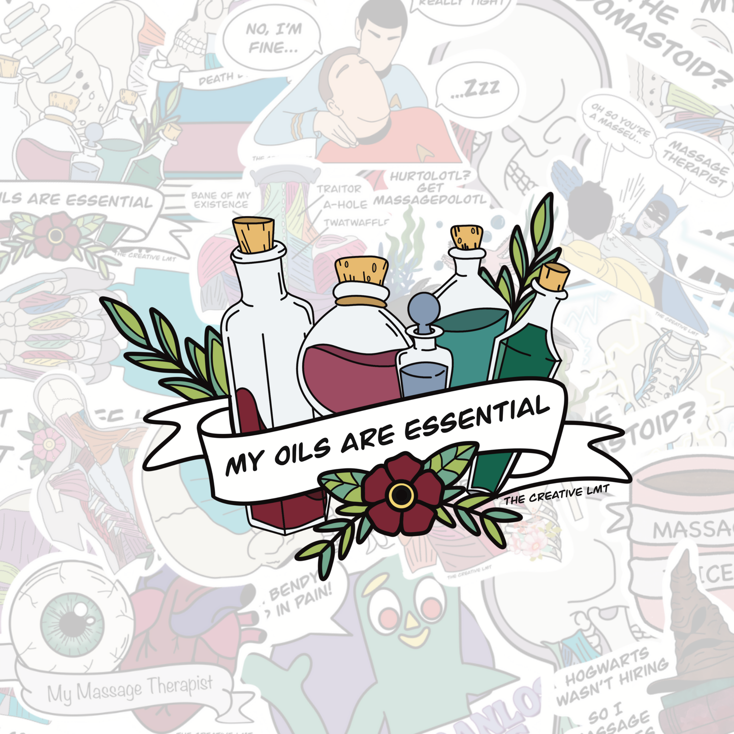 My Oils Are Essential | Vinyl Sticker