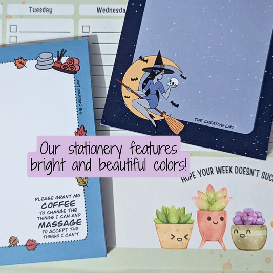 Massage Therapist Witch Notepad