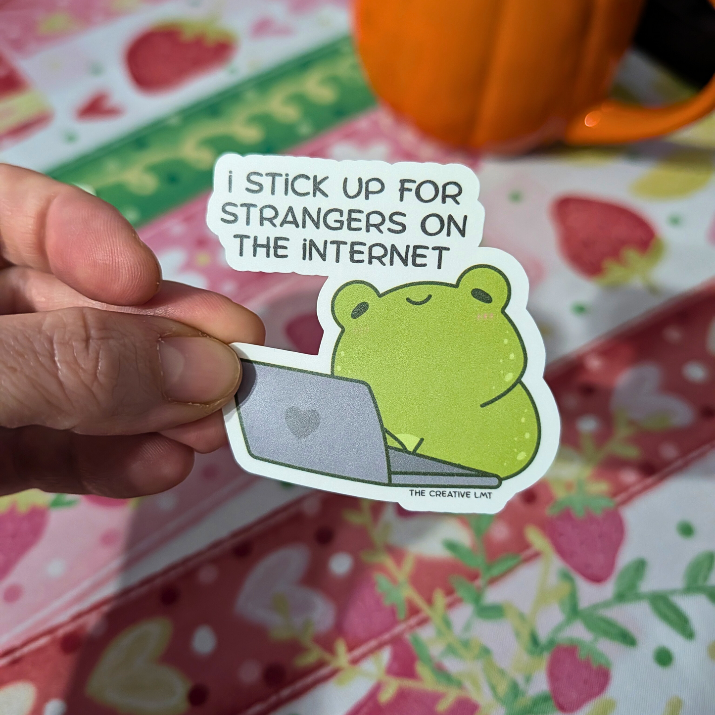 Sassy Frog Sticker Set & Keychain