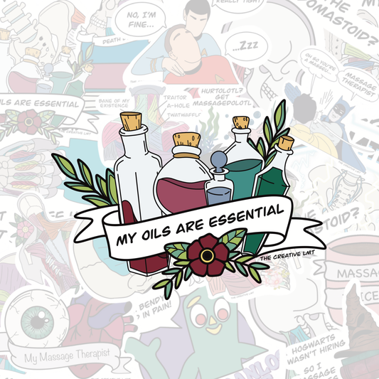 My Oils Are Essential | Vinyl Sticker