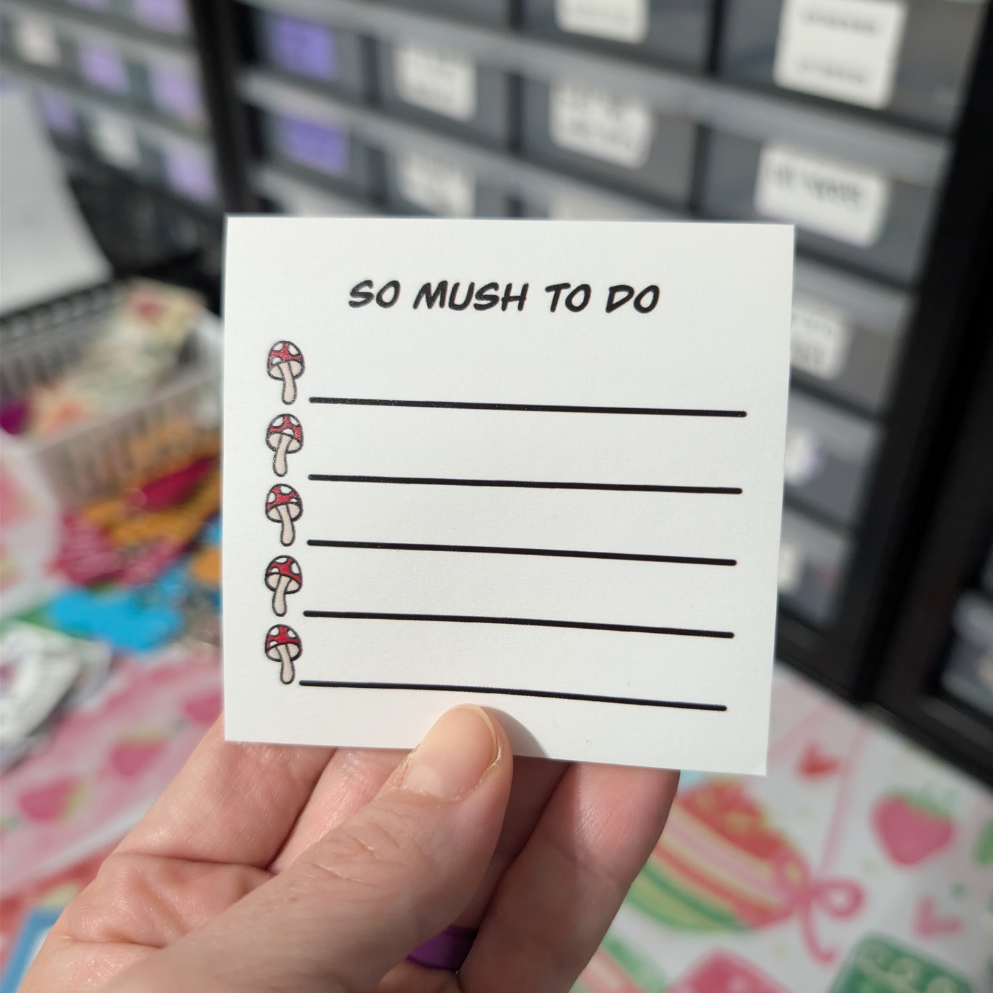 So Mush To Do Post-It Sticky Notes