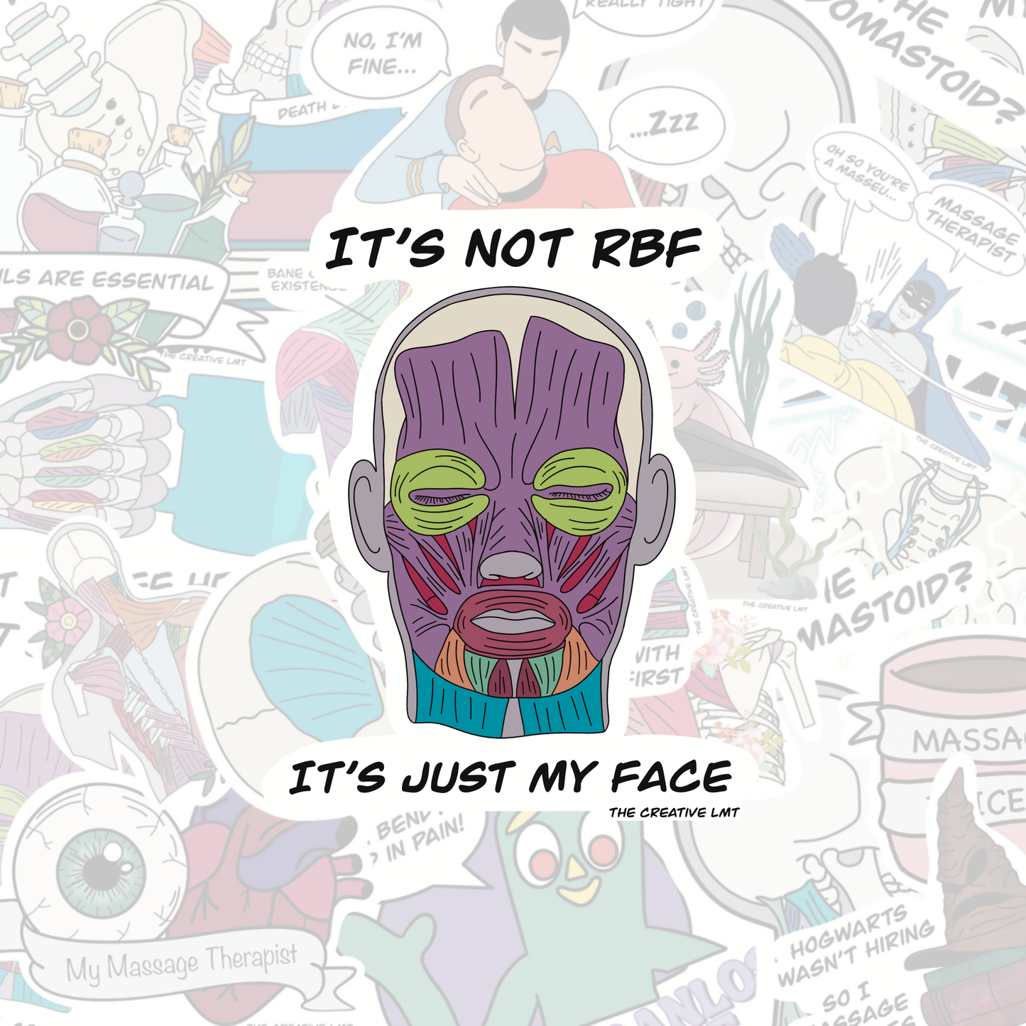 RBF Anatomy | Vinyl Sticker