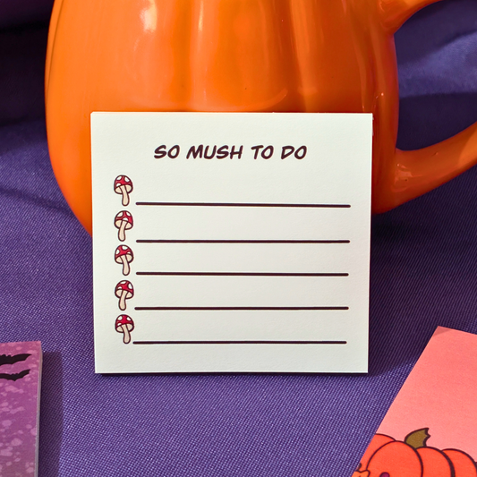 So Mush To Do Post-It Sticky Notes