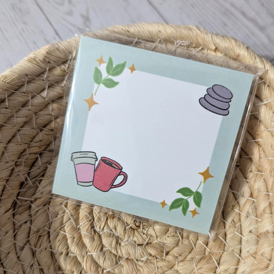 Coffee and Zen Post-It Sticky Notes