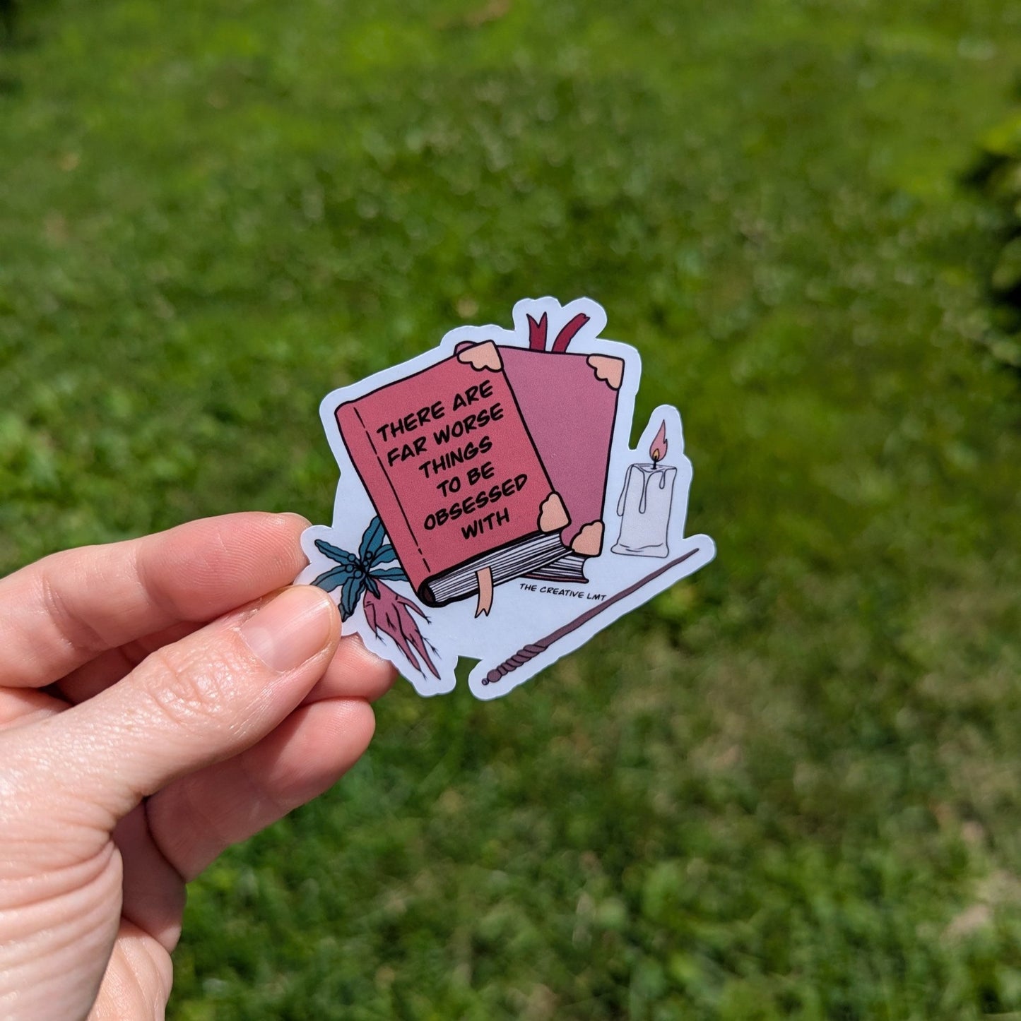 Obsessed | Parody Vinyl Sticker
