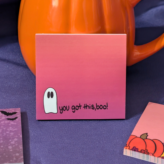 You Got This Boo Post-It Sticky Notes