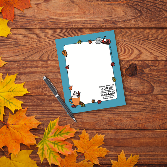 Coffee & Massage Notepad
