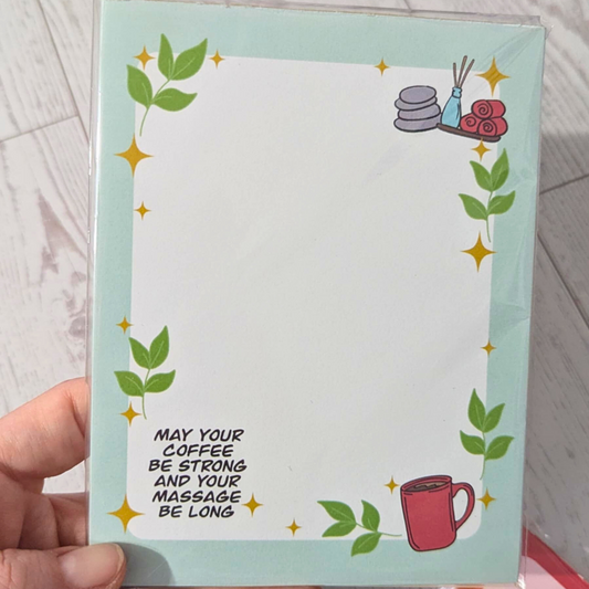 Coffee Cups and Zen Notepad