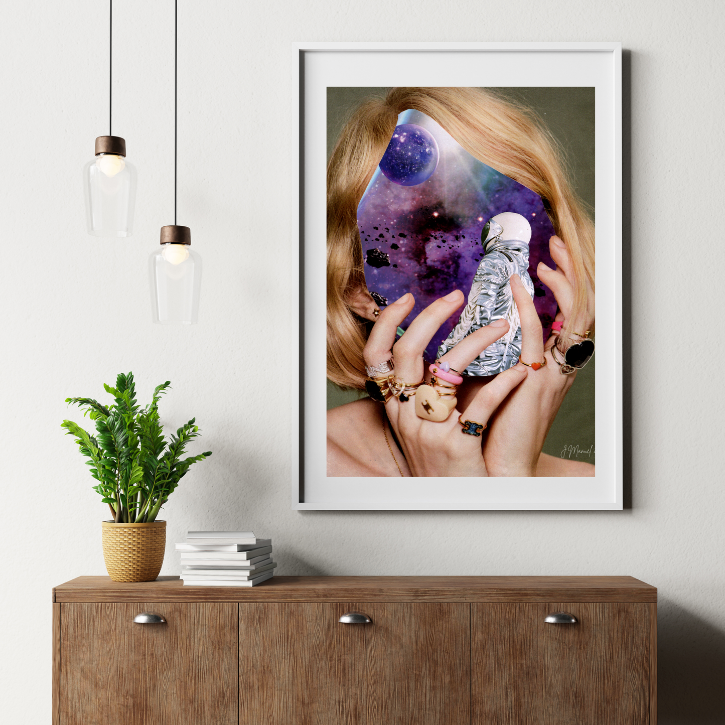 8x10" Original & Unique Collage Art
