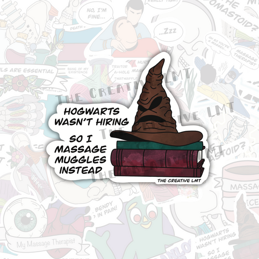 Massage Muggles | Parody Vinyl Sticker