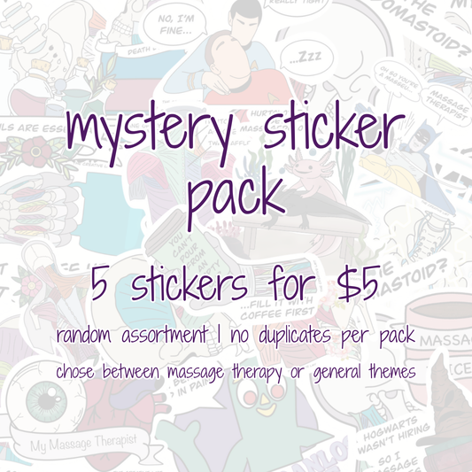 Mystery Sticker Pack | 5 for $5